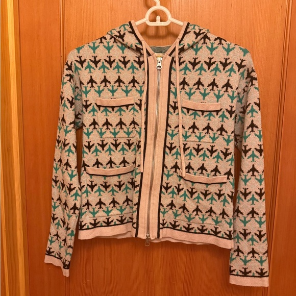 Anthropologie Maeve Harriet Zip Cardigan Sweater Rare - Picture 4 of 11